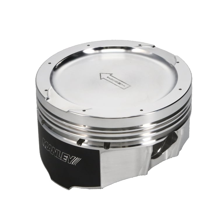 Manley Ford 4.6L Modular V8 Piston Set - 3.700in Bore 1.200in CH, -14.00 CC - 567370CE-8