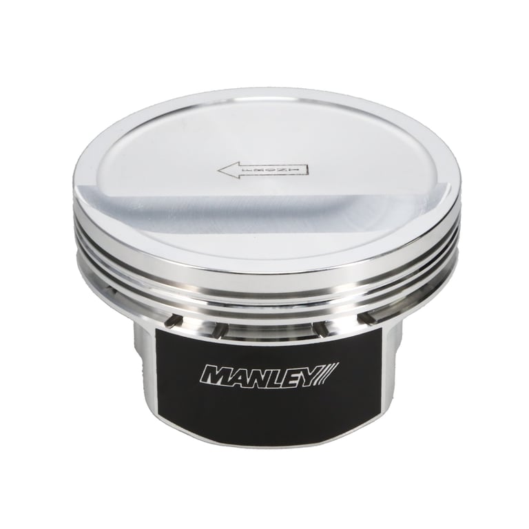 Manley Chevrolet LS Piston Set - 4.135in Bore 1.115in CH, -11.00 CC - 592410CE-8