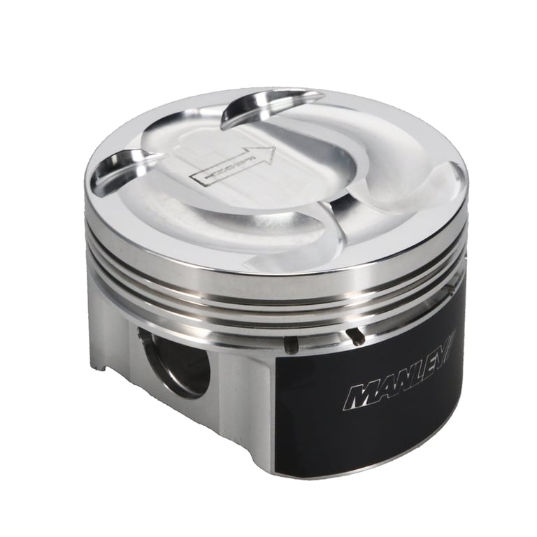 Manley Ford 2.0L EcoBoost 88mm +.5mm Size Bore 9.3:1 Dish Extreme Duty Piston Set - 636005CE-4