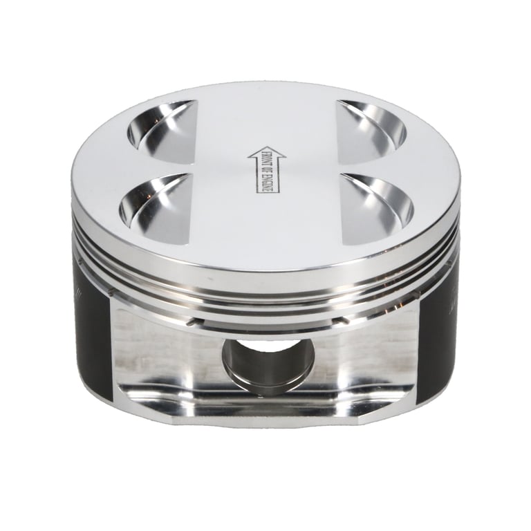 Manley Nissan GT-R 3.8L VR38DETT 99mm Bore 9.8:1 CR -2cc Dish Extreme Duty Piston Set w/ Rings - 634010CE-6