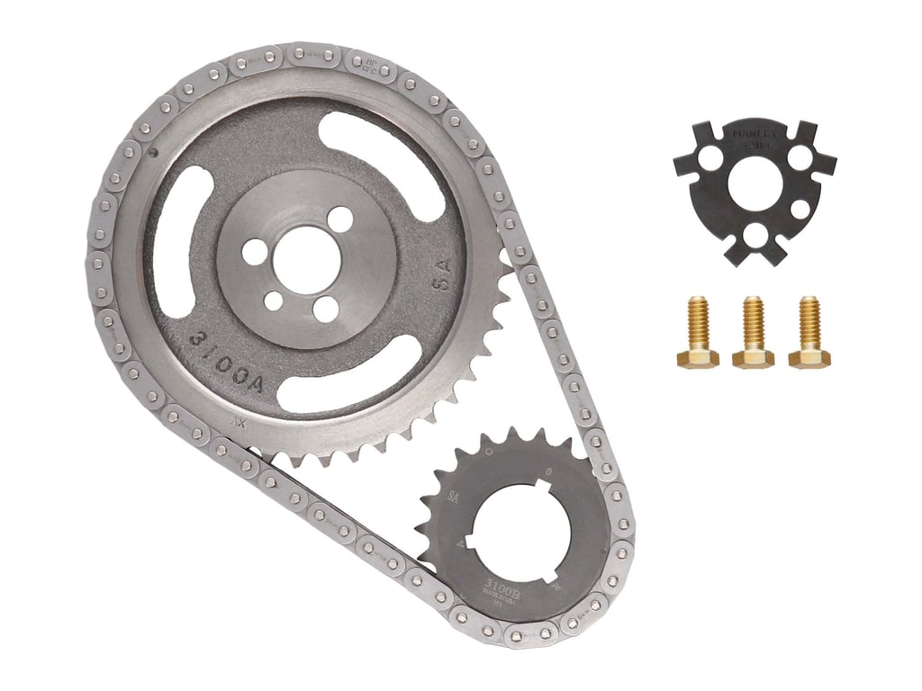 Manley Pro Series Timing Chain Kit - Small Block Chevrolet - 1955 to 1978 - 73141
