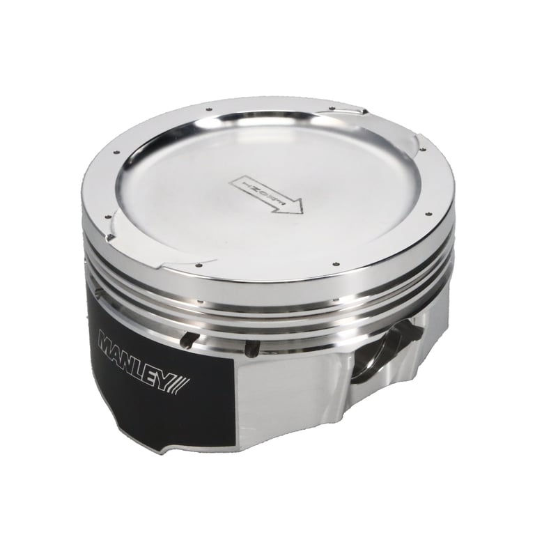 Manley Ford 4.6L Modular V8 Piston Set - 3.700in Bore 1.200in CH, -14.00 CC - 567370CE-8