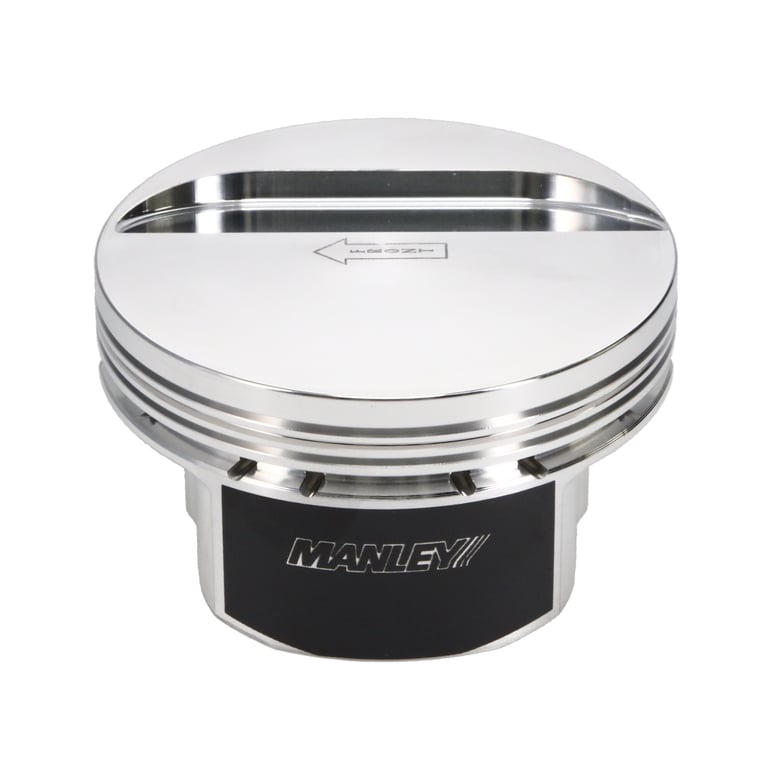 Manley Chevrolet LS Piston Set - 4.130in Bore 1.115in CH, -5.00 CC - 592305C-8