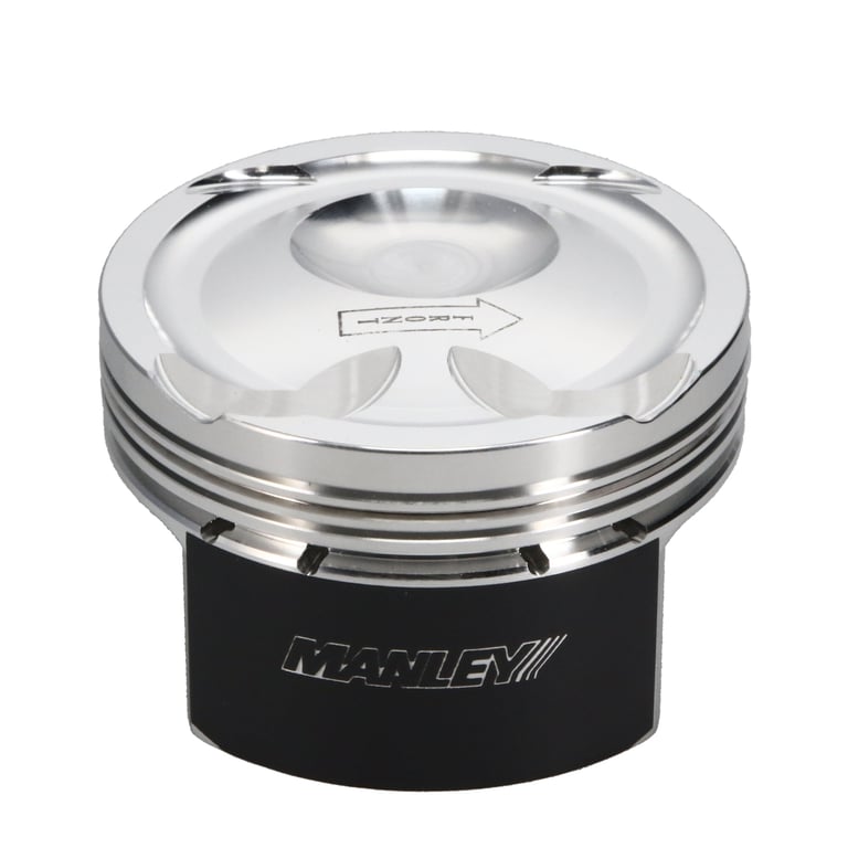 Manley Ford EcoBoost STD Stroke 87.6mm STD Bore 9.5:1 CR Dish Piston Set - 637001C-4