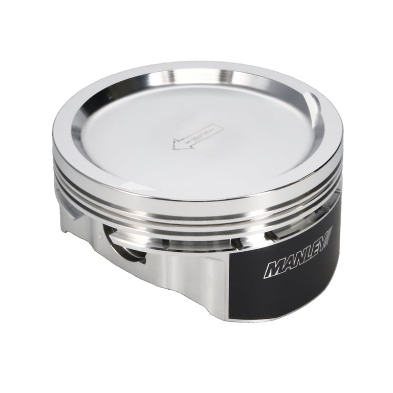 Manley Chevrolet LS Piston Set - 4.125in Bore 1.115in CH, -29.00 CC - 592900CE-8