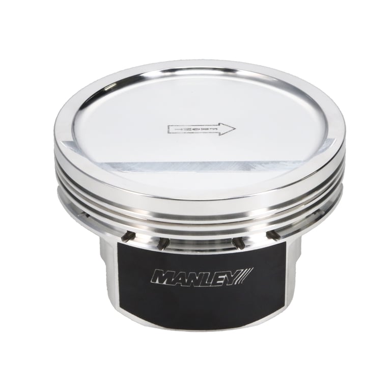 Manley Chevy Small Block Passenger Side Bore 4.0005 -18cc Dish Platinum Series Piston -Single Piston - 596205PC-1