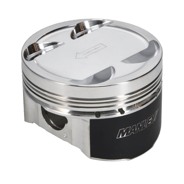 Manley 03-06 EVO VIII/IX 86.5mm-Bore +1.5mm Over Size-10.0/10.5 CR Dish Piston Set with Rings - 619215C-4