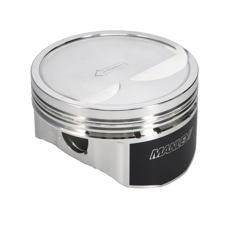 Manley Chevrolet LS Piston Set - 4.065in Bore 1.304in CH, -10.00 CC - 596165CE-8