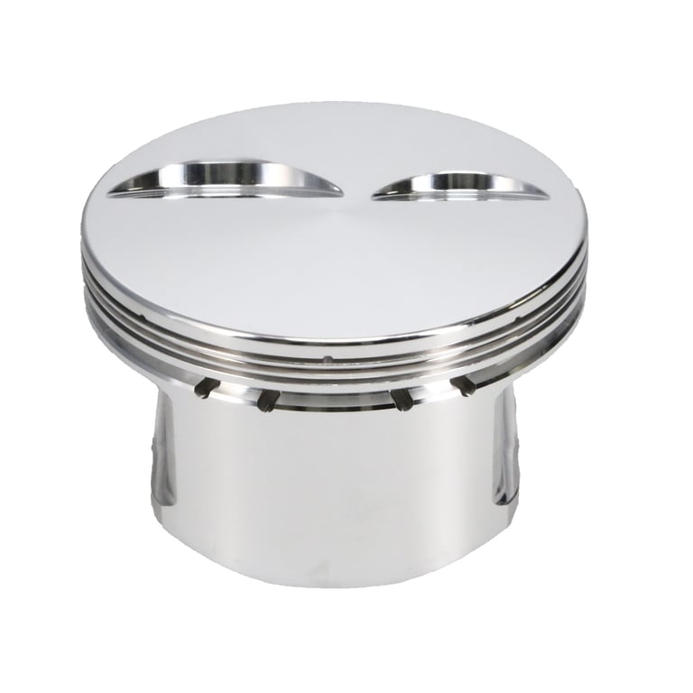 Manley Chevrolet Small Block Piston Set - 4.040in Bore 1.125in CH, -2.50 CC - 590240-8