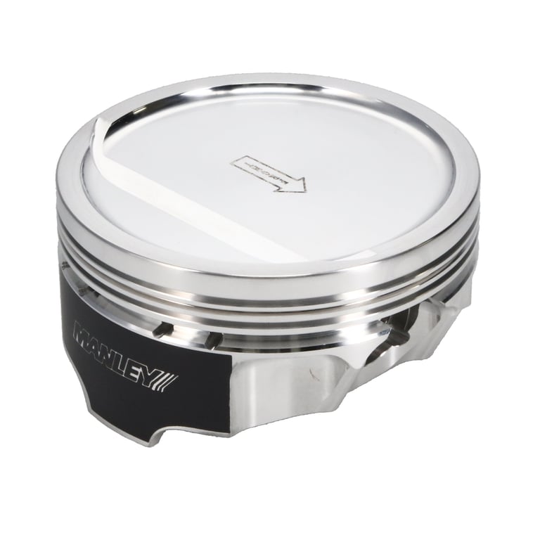 Manley Chevrolet LS Piston Set - 4.135in Bore 1.115in CH, -18.00 CC - 566310CE-8