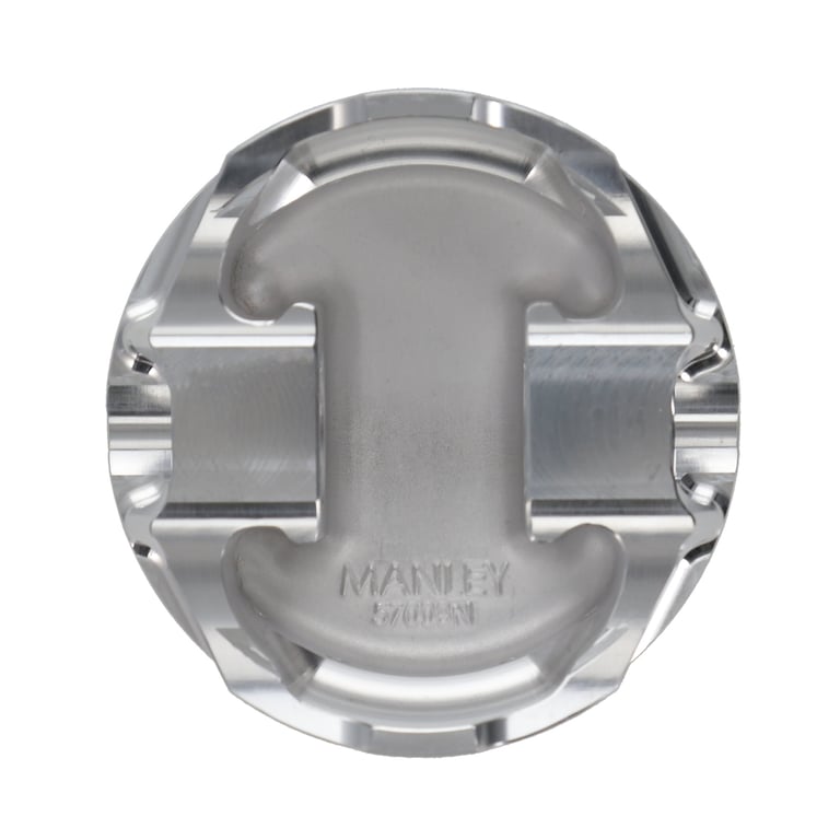 Manley Ford 4.6L Modular V8 Piston Set - 3.700in Bore 1.200in CH, -14.00 CC - 567370CE-8