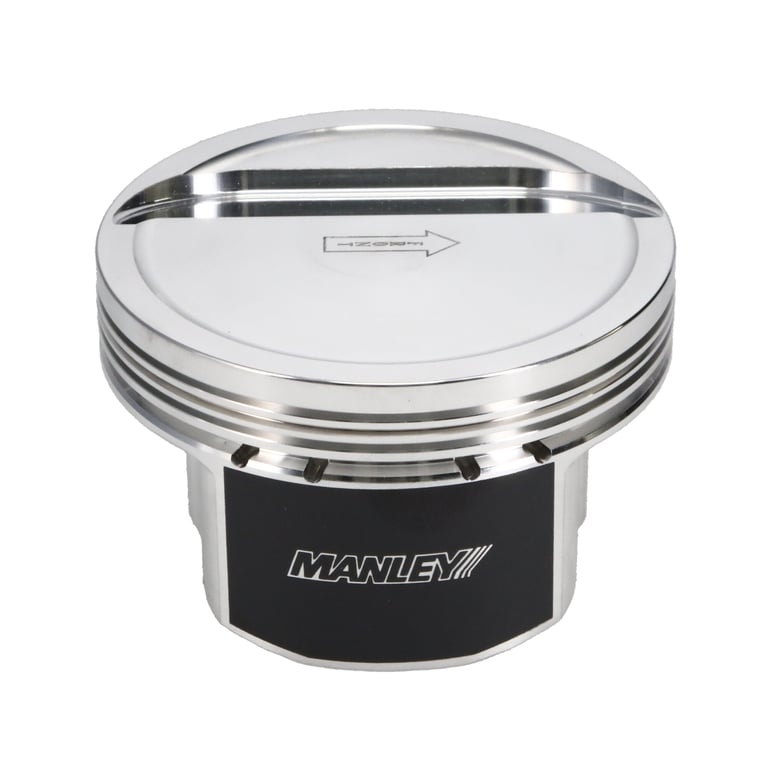 Manley Chevrolet LS Piston Set - 4.185in Bore 1.315in CH, -11.00 CC - 599060C-8