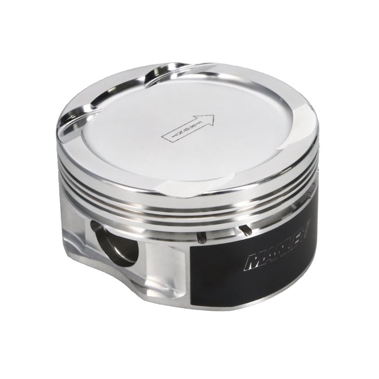 Manley Ford Coyote 5.0L DOHC -12cc Dish 3.700in Bore Piston Set - 598170C-8