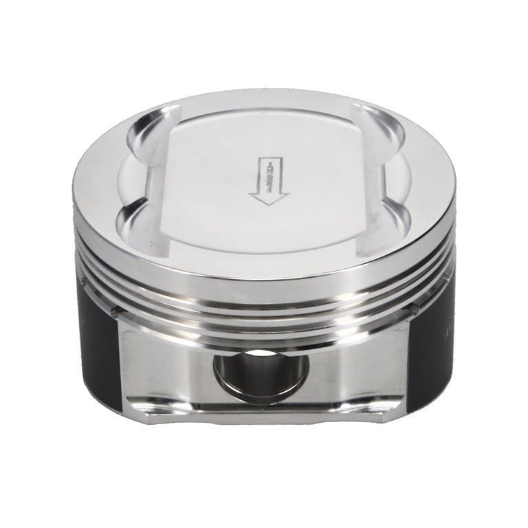 Manley Ford 3.7L Cyclone V6 3.76in Bore 9.5:1 Comp Ratio -5.0cc Dish Platinum Piston - Single - 599500C-1