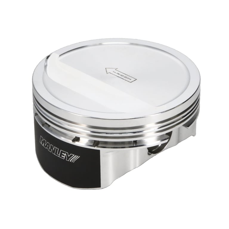 Manley Chevrolet LS Piston Set - 4.185in Bore 1.115in CH, -11.00 CC - 592460C-8
