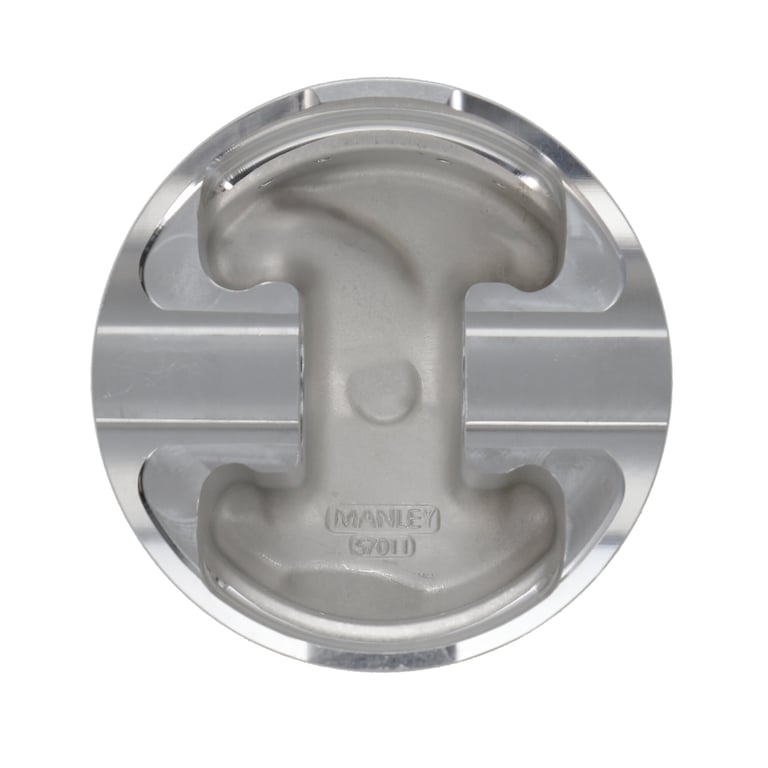 Manley Chevrolet Big Block Piston Set - 4.500in Bore 1.120in CH, 43.00 CC - 697900-8
