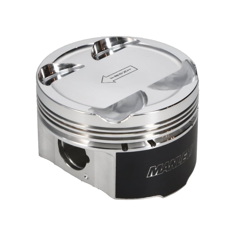 Manley 93-98 Toyota Supra Turbo (2JZGTE) 86mm STD Bore 9:1 Dish Piston Set with Ring - 609000C-6