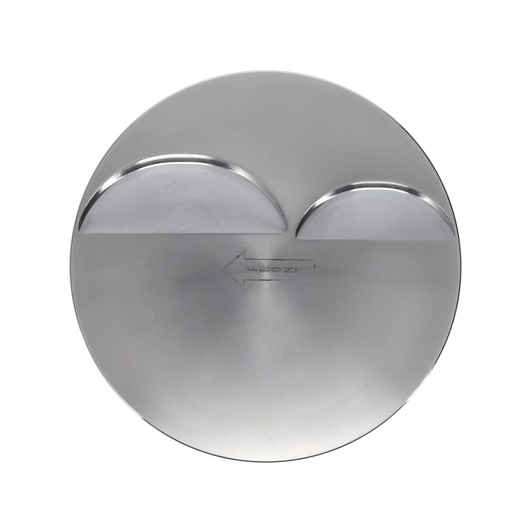 Manley Chevrolet LS Piston Set - 4.075in Bore 1.115in CH, -4.00 CC - 592675C-8