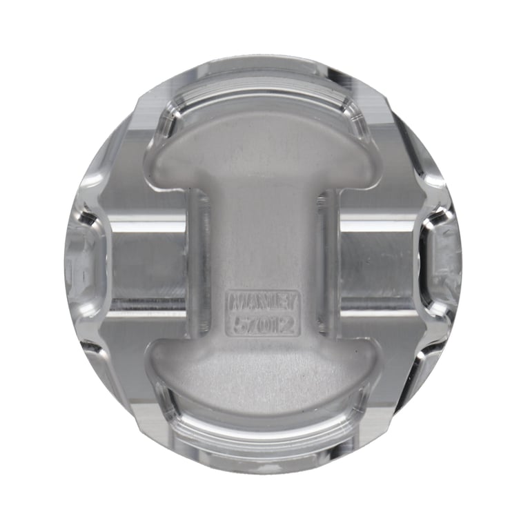 Manley Mitsubishi Evo VIII/IX 4G63/4G63T 86mm Bore 10.0:1 Comp Ratio -2.5cc Flat Top T/T Piston Set - 606410CE-4