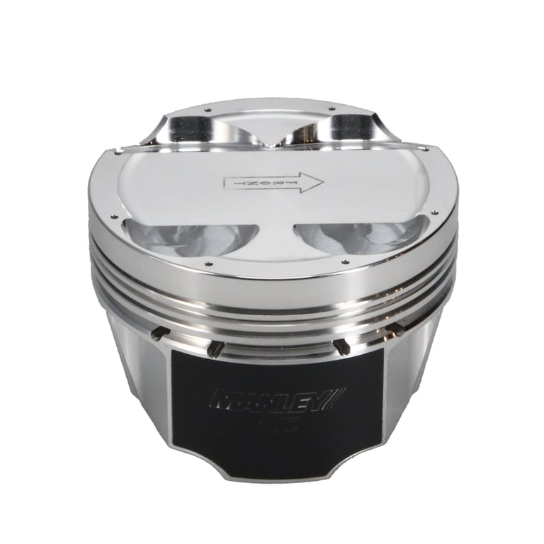 Manley Toyota 2JZGTE 86.5mm Bore +.5mm Oversize -1cc Dome 10:1 CR Piston w/ Rings - Single - 609305CE-1