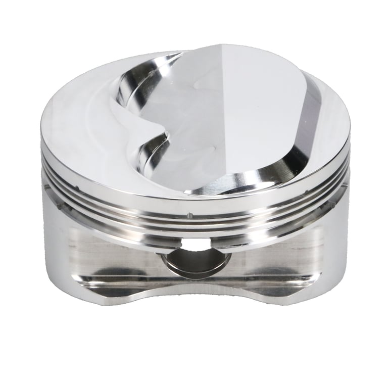 Manley Small Block Chevy 4.125in Bore - 1in CD - -20 cc Dish Platinum Series Pistons - 593930-8