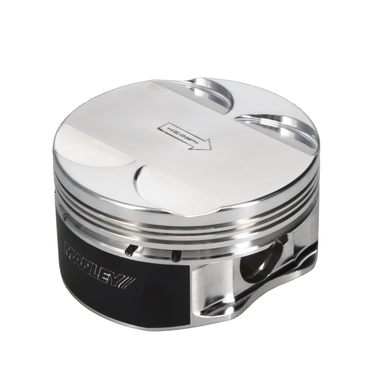 Manley Ford Coyote 5.0L DOHC 3.7in Bore +3.75cc Dome Piston Set - 598070CE-8