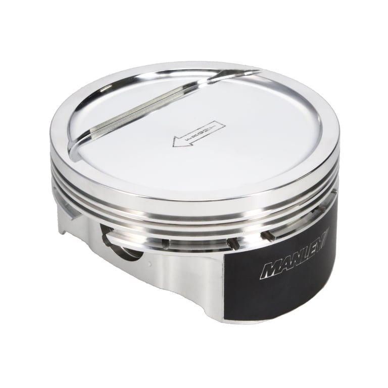 Manley Chevrolet LS Piston Set - 4.075in Bore 1.115in CH, -18.00 CC - 596275C-8
