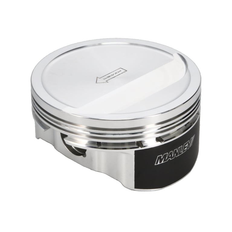 Manley Chevrolet LS Piston Set - 4.125in Bore 1.065in CH, -11.00 CC - 596600C-8