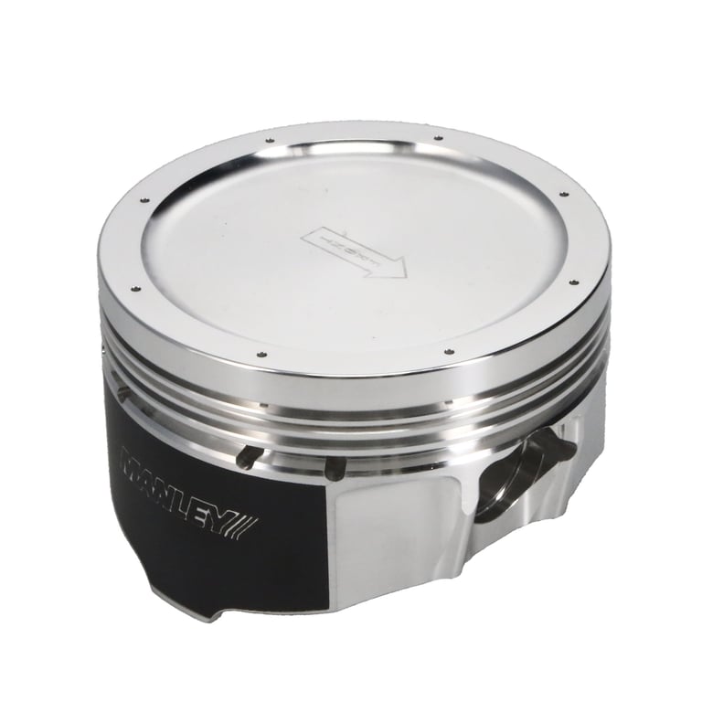 Manley 4.6L Ford Modular (2/4 Valve) 3.552in Bore 1.2in CD 11cc Turbo Tuff Dish Pistons - Set of 8 - 567100CE-8
