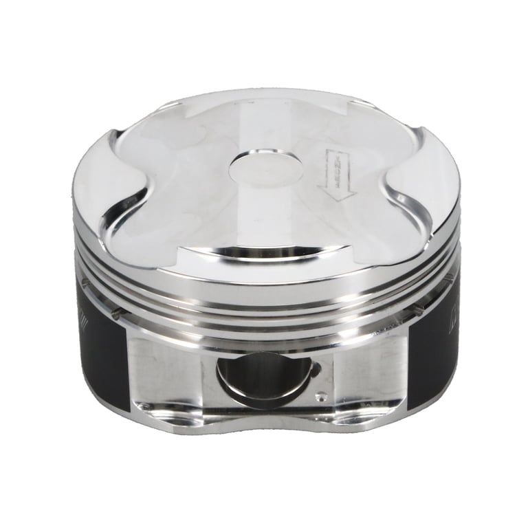 Manley 2018+ Ford Coyote 5.0L 6.75cc Dish 3.667in Bore 12:1 CR 22mm Pin Platinum Pistons - 595905C-8
