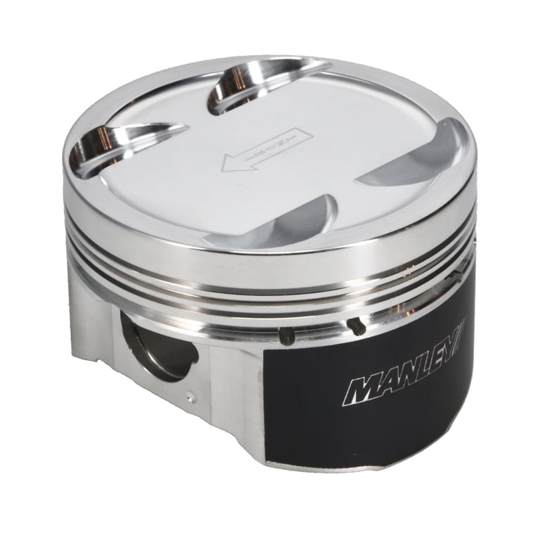 Manley 03-06 Evo 8/9 (7 Bolt 4G63T) 85.5mm +0.5mm Over Bore 8.5:1 Dish Piston - Single - 606005C-1