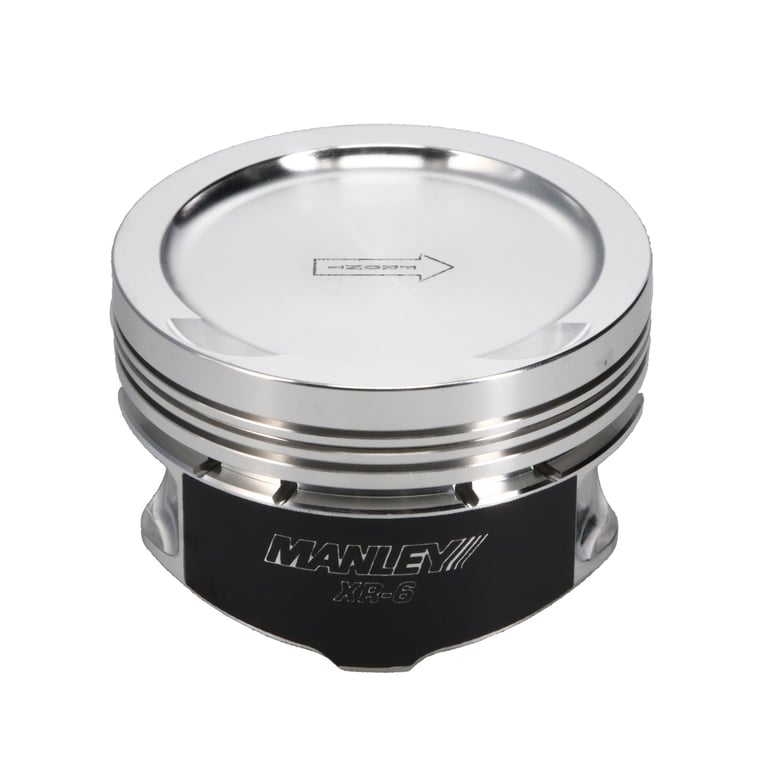 Manley Nissan SR20DE Piston Set - 87.00mm Bore 1.260in CH, -12.00 CC - 638010CE-4