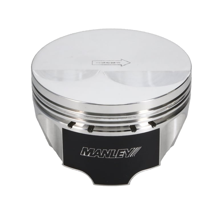 Manley Chevrolet LS Piston Set - 4.065in Bore 1.304in CH, -4.00 CC - 562565CE-8