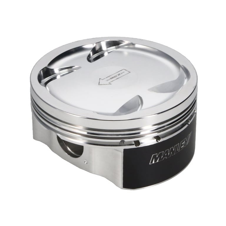 Manley 04+ Subaru WRX STi (EJ257) 83mm Stroker 100mm +0.5mm Bore 9.8:1 Dish Piston Set with Rings - 622105C-4