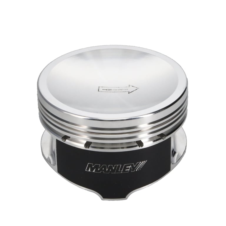 Manley 5.4L Ford Modular -18cc Spherical Dish 3.572in Bore 1.22in CD Extreme Duty Pistons - Set of 8 - 594220CE-8