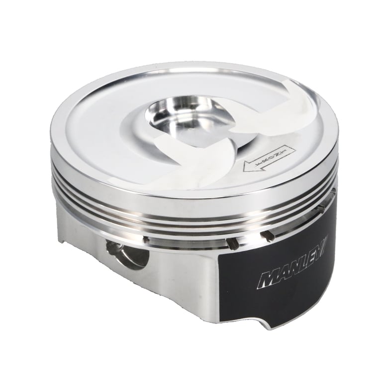 Manley Chevrolet LT1 Piston Set - 4.080in Bore 1.115in CH, -10.00 CC - 560280CE-8