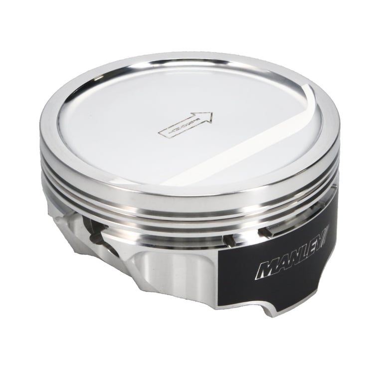 Manley Chevrolet LS Piston Set - 4.130in Bore 1.115in CH, -18.00 CC - 566305CE-8