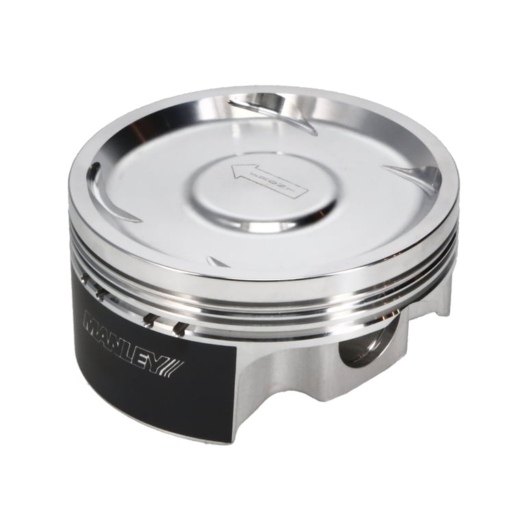 Manley 04+ Subaru WRX/STi (EJ257) 83mm Stroker 100.0mm +0.5mm Size 8.5tDish Extreme Duty Piston Se - 632405CE-4