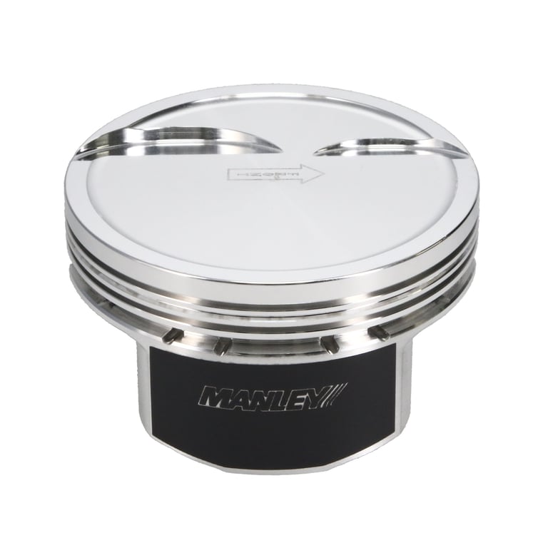 Manley Small Block Chevy LS Series 4.005in Bore 1.115in CD 10cc Dish Platinum Series Pistons - E/D - 592705CE-8