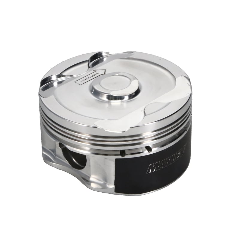 Manley 2018+ Ford Coyote 5.0L DOHC -6cc Dish 3.667in Bore 10:1 CR Platinum Extreme Duty Piston Set - 595705CE-8