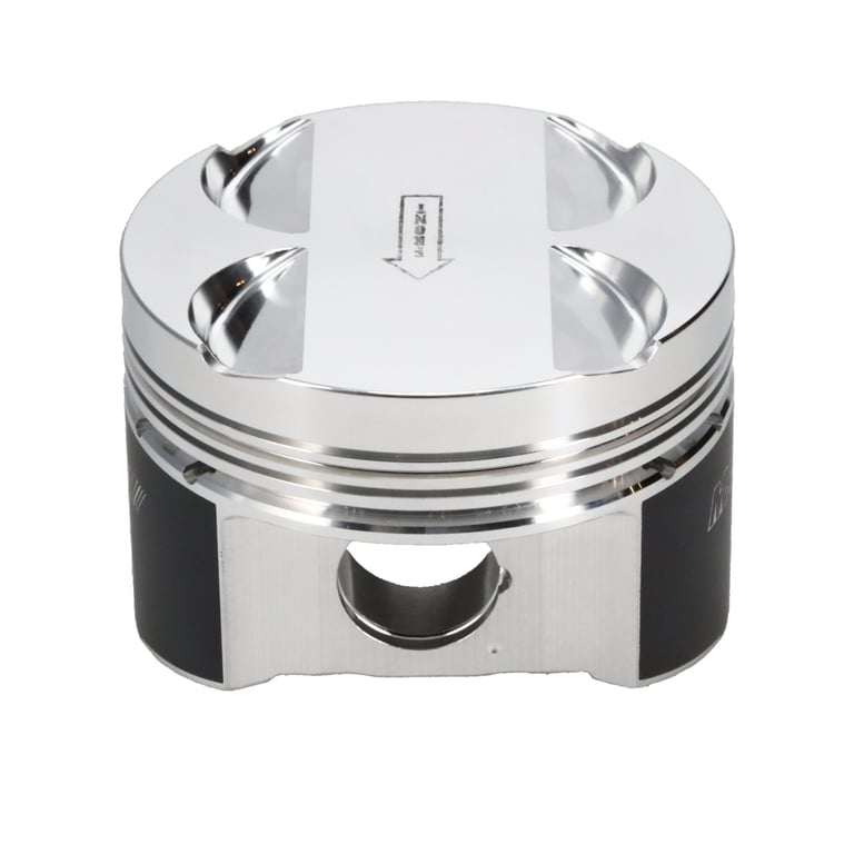 Manley 03-06 Evo 8/9 4G63T/4G63 85.5mm +.5mm Over Bore 10.0/10.5:1 Flat Top Pistons w/ Rings - 606205C-4