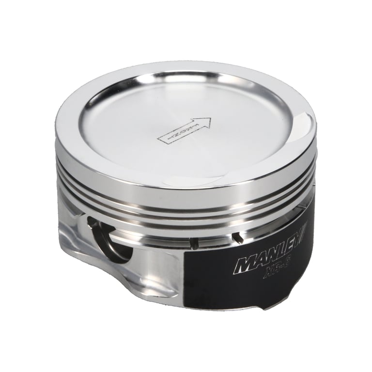 Manley Ford Falcon XR-6 Turbo 3.91in Stroke 3.637in Bore 9:1 CR -10cc Dish Piston Set w/Rings - 628104C-6