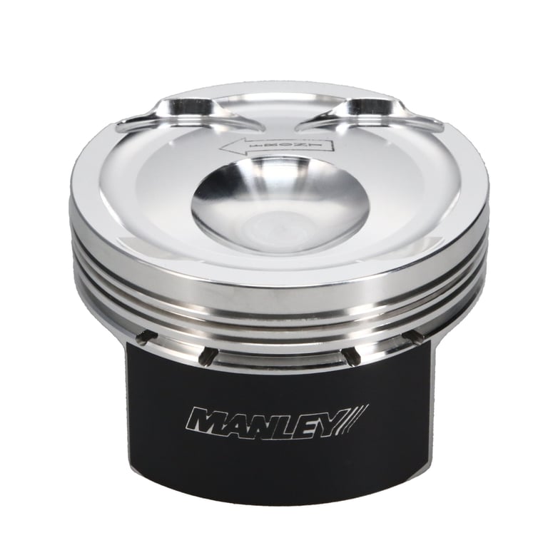 Manley Ford EcoBoost STD Stroke 87.6mm STD Bore 9.5:1 CR Dish Piston Set - 637001C-4