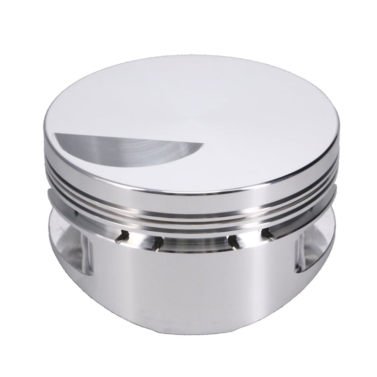 Manley Chevrolet Big Block Piston Set - 4.500in Bore 1.395in CH, -3.00 CC - 696100-8