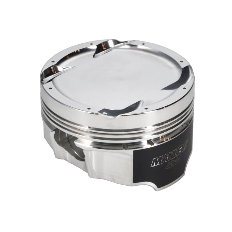 Manley 08+ Mitsubishi 4B11T 86.5mm (+.5mm) -11cc Dome 9.0:1 CR Turbo Tuff Series Piston Set w/ Rings - 624205CE-4