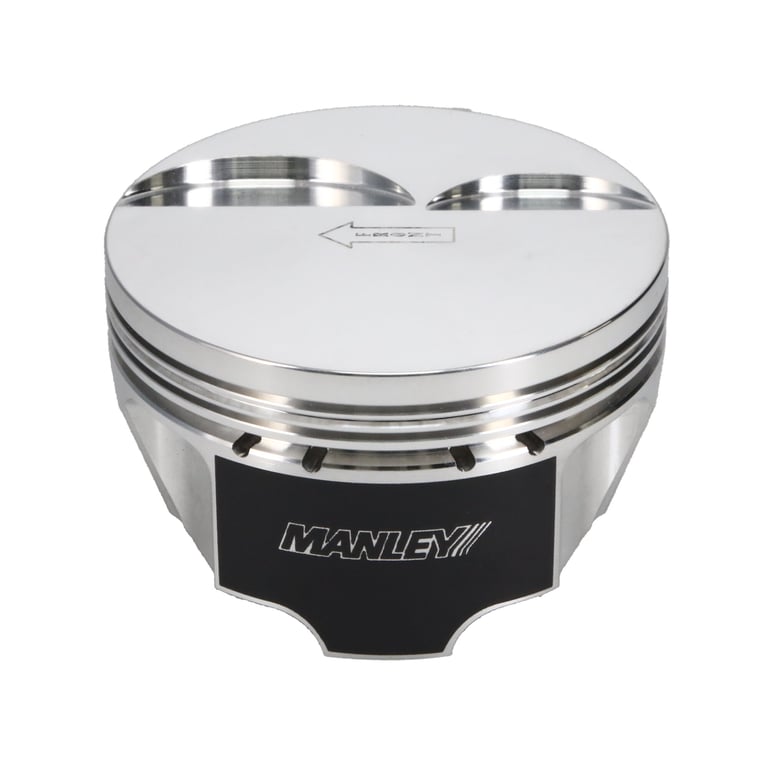 Manley Chevrolet LS Piston Set - 4.010in Bore 1.304in CH, -4.00 CC - 562510C-8