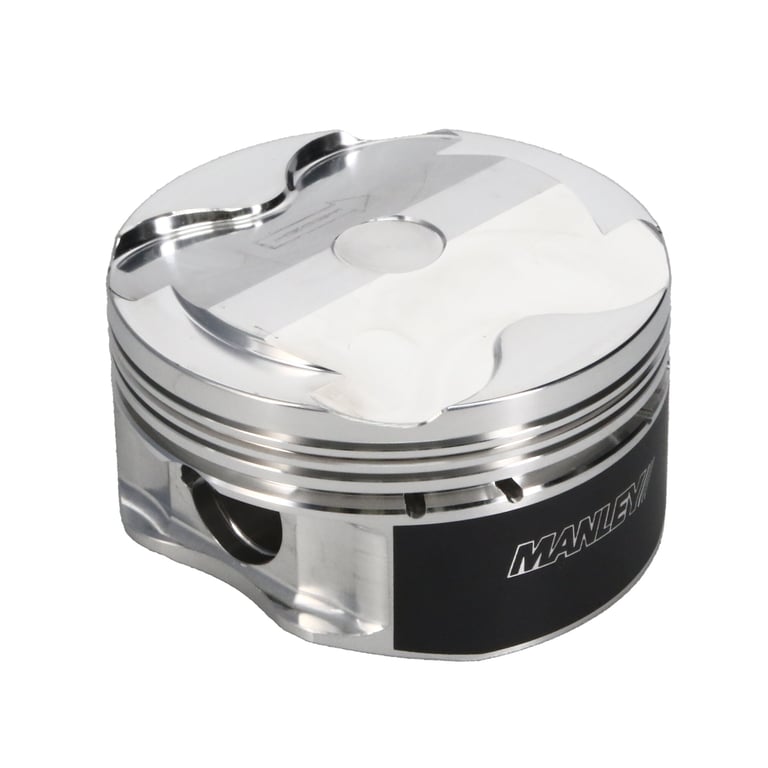 Manley 2018+ Ford Coyote 5.0L 6.75cc Dish 3.667in Bore 12:1 CR 22mm Pin Platinum Ext Duty Pistons - 595905CE-8