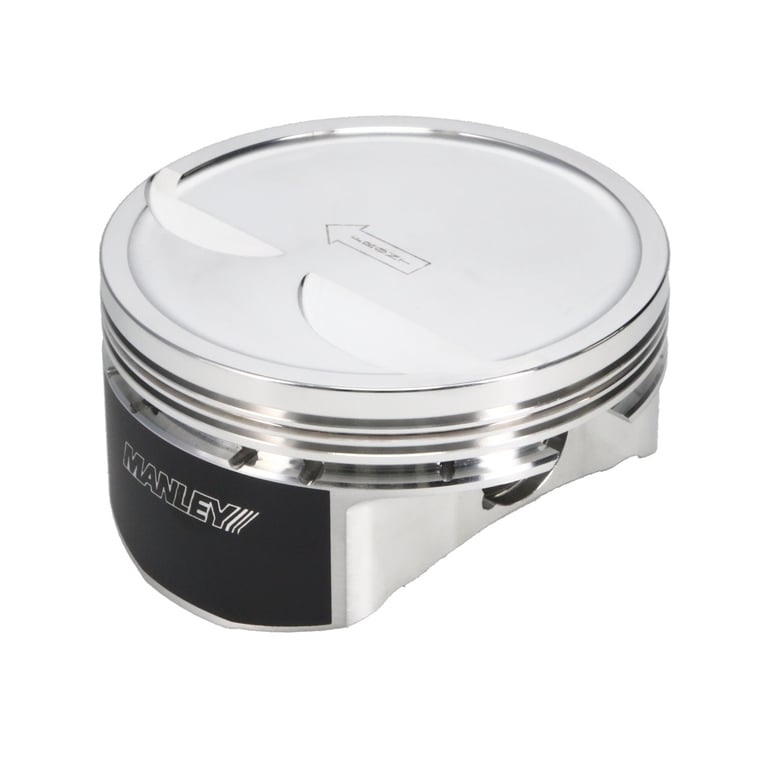 Manley Chevrolet LS Piston Set - 4.005in Bore 1.065in CH, -10.00 CC - 596505C-8