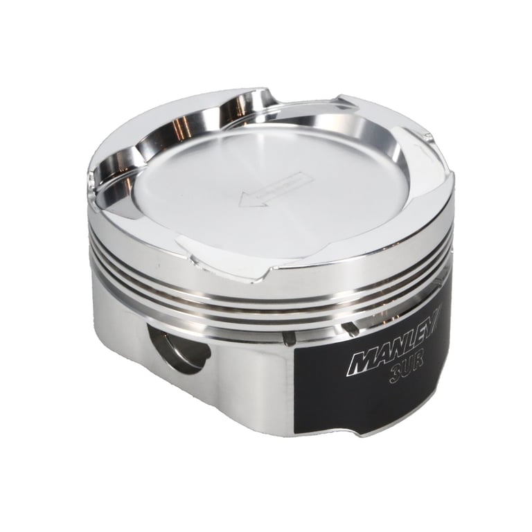 Manley Toyota 5.7L 3UR-FE -30cc 94.5mm Bore 1.328in CH Platinum Series Dish Piston - Set of 8 - 648105C-8