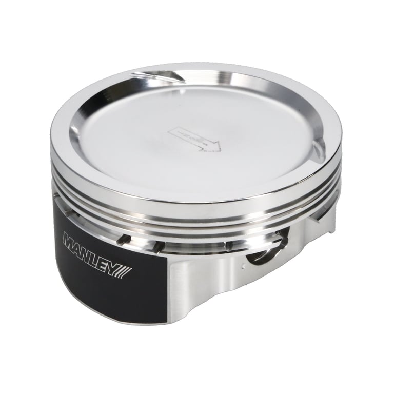 Manley Chevrolet LS Piston Set - 4.130in Bore 1.115in CH, -29.00 CC - 592905CE-8